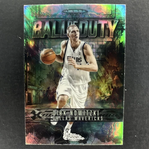 2025 Topps Chrome Dirk Nowitzki Base (RAW)