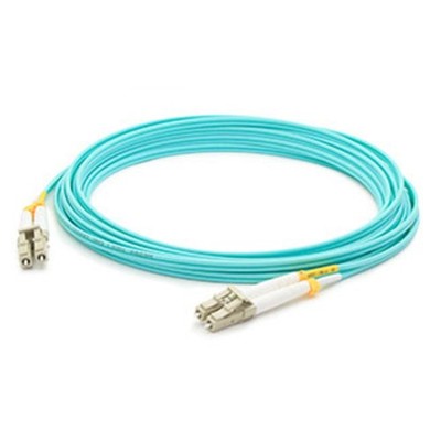 ADD-ON AJ835A-AO 2M Lc To Aqua Om3 Duplex Ofnr Riser-Rated Fiber Patch Cable