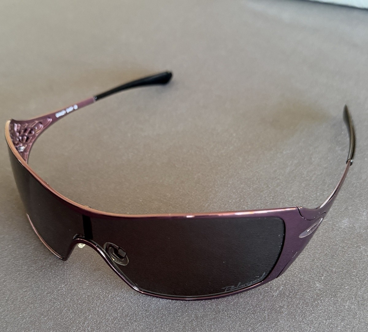 Oakley Custom DART - Polished Bordeaux Sunglasses - Polarized
