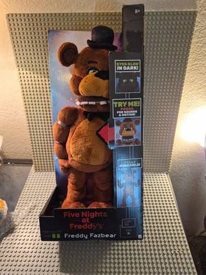 Jazwares Five Nights at Freddy s FNAF 14-Inch Poseable Sound Fazbear GITD Plush