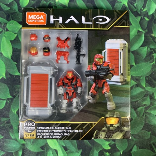 Mega Construx GLB66 Halo Spartan JFO Armor Pack Building Set NIB Retired