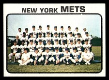 1973 Topps New York Mets #389 - New York Mets - NM+