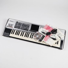ROLAND FANTOM-X6 SYNTHESIZER KEYBOARD W/ POWER CABLE MANUAL 1GB FLASH FROM JAPAN