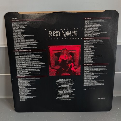 BILL NELSON'S RED NOISE - SOUND ON SOUND 1979 UK 1. LP SHSP 4095 A1/B1 EX/EX - Bild 5 von 10