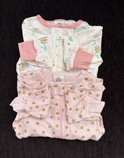 GERBER FOOTED SLEEPER - 0-3 Months - SET OF 2 - NWT