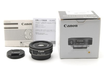 *MINT IN BOX* Canon EF-S 24mm F/2.8 STM AF Wide Angle Lens From Japan