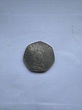 Peter Rabbit 50p Fifty Pence Coin