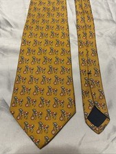 Brooks Brothers Makers All Silk Horse Made In USA Printed In Italy