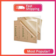 Lesnlok 5 x 7 Acrylic Sheet 1/4 inch Thick 6mm 2 Pieces Clear Plexiglass Sheet,