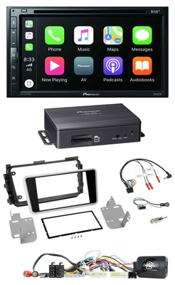 Pioneer TMC DAB Bluetooth 2DIN Lenkrad Navigation für Nissan Micra 2017-2019