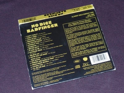 CD】Badfinger / No Dice 24K GOLD CD □DCC GZS-1095□Steve Hoffman