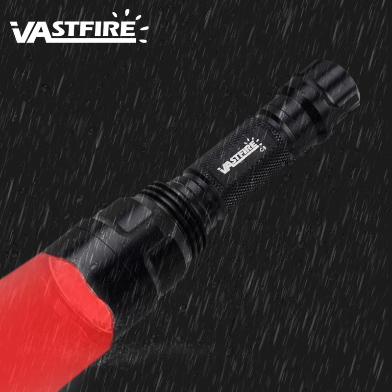 800yards Rotlicht LED Taschenlampe Gegen Verschlechterung Der Sehkraft Jagd Lamp - Bild 4 von 4