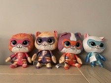 Disney Junior Super Kitties Plush Collector Set 4 Pieces Kids Toy