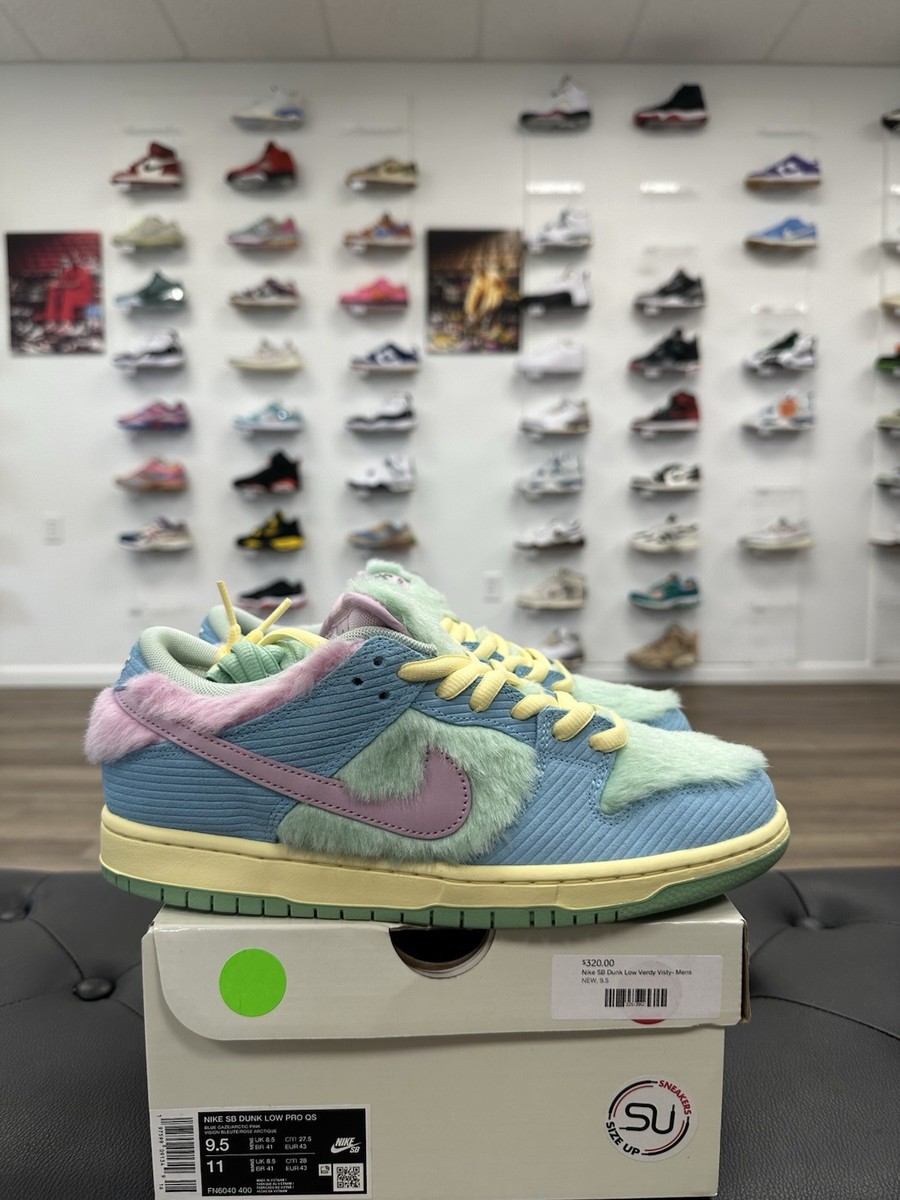 Size 9.5 - Nike Verdy x Dunk SB Low Visty | eBay