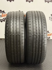 2x 205 55 R16 91V CONTINENTAL CONTI PREMIUM CONTACT 5 5-6MM TESTED FREE FITING