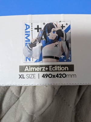 Pulsar Superglide Aimerz Glass Mouse Pad Anime GamingLarge/XL Size