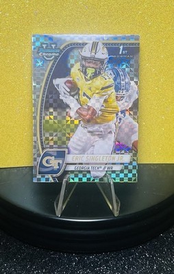 2024 Eric Singleton Jr. Bowman Chrome 1st GA. Tech/Auburn /Florida    