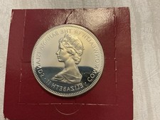 1972 Bahama Islands Two Dollar Sterling Silver Proof Flamingo Coin Franklin Mint
