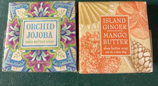 Greenwich Bay Trading 6.35 Oz Shea Butter Soap Island Ginger Orchid Jojoba NEW
