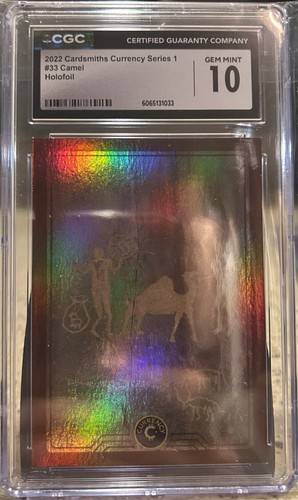 2022 Cardsmiths Currency Series 1 - CAMEL #33 Holofoil HF CGC 10