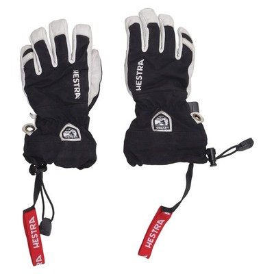 Hestra, Handschuhe, Größe: S, Schwarz/Weiß, Unisex (Kinder) #VNV
