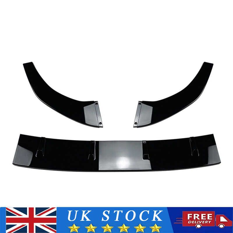 For VW Golf MK7 MK7.5 R GTD GTI TSI TDI 2013-2016 Front Splitter Spoiler Lip - Image 9