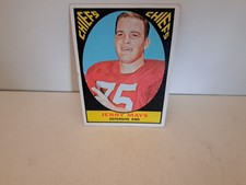 JERRY MAYS 1967 Vintage CARD Topps #67 KANSAS CITY CHIEFS SMU Exc