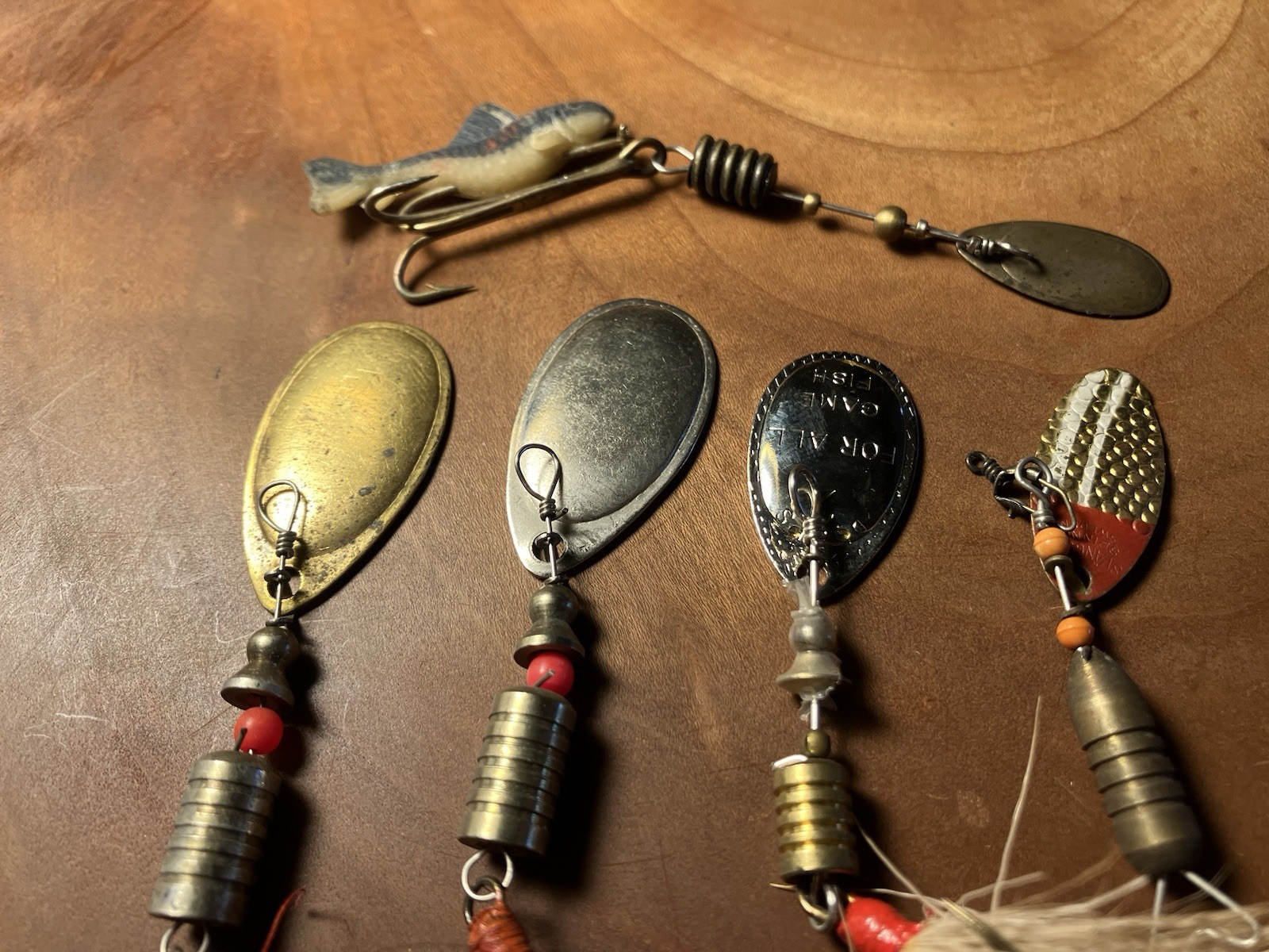 Ladybug Or Lucky Spinners Vintage Tackle (Set Of 4) - Image 2