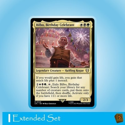 Bilbo, Birthday Celebrant | Magic MTG | Lord of the Rings | NM | EN | Rare
