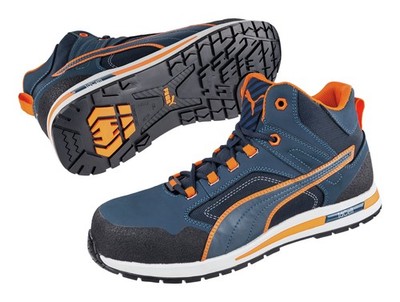Puma Safety Schnürstiefel Crosstwist Mid 633140, S3, SRC, HRO, Größe 39 - 1 Paar