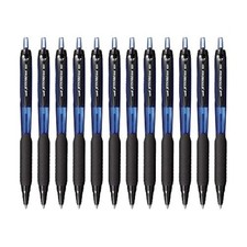 uni-ball Jetstream SXN101 0.7mm Roller Ball Pen  Blue Ink, Pack of 12