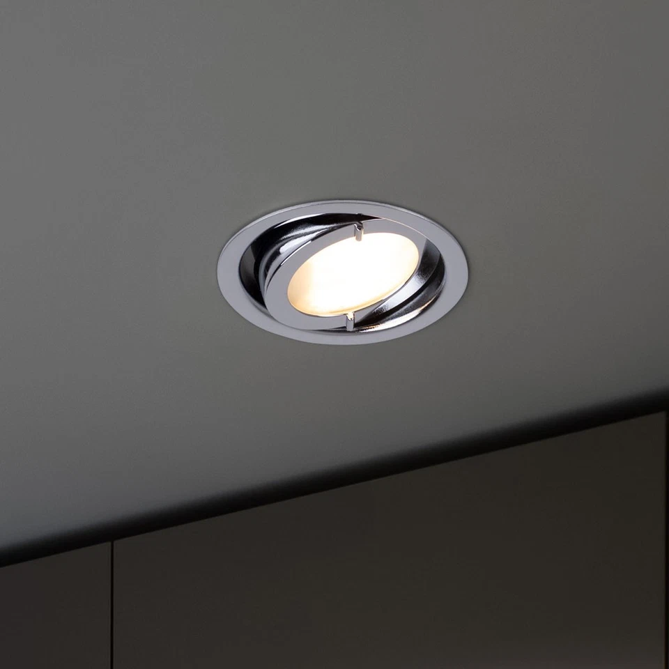 Set Di 3 Faretti Da Incasso Per Soffitto Da Sala Da Pranzo Illuminazione Luce - Immagine 3 di 4