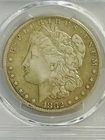 1882-CC Morgan Silver Dollar, PCGS F-15, 1,133,000 Minted, by REEDERSONG