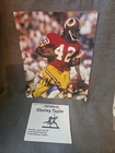 CHARLEY TAYLOR "HOF 84" Signed Autographed Washington Redskins 8x10 Photo