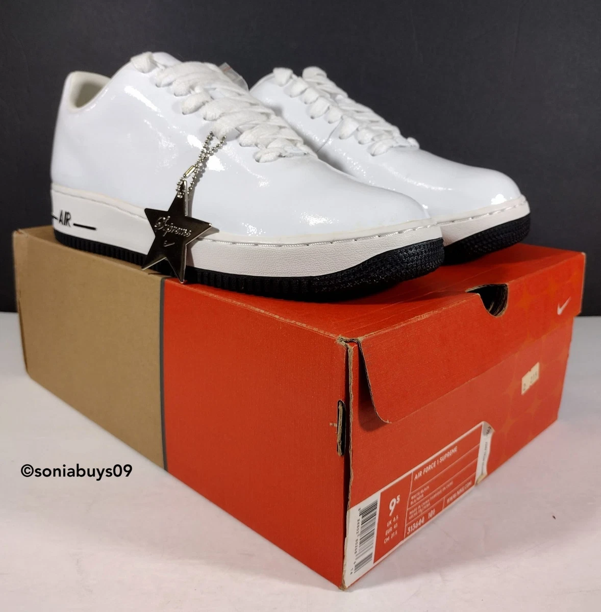 ?️ 2006 Nike Air Force 1 Low “LA Map” 11M Nike Air Force 1 2006 Low White for Sale | Authenticity  main image 4