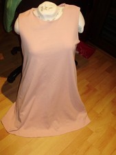 Hess natur Kleid rose ärmellos 100% BW 38