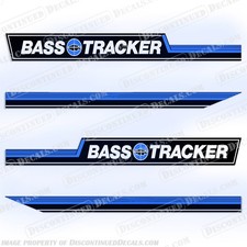 Fits Bass Tracker Boats 17 Boat Hull Decals 1...