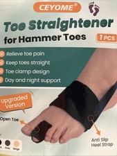 Hammer Toe Straightener Corrector for Women  Men Toe Straightener Relief