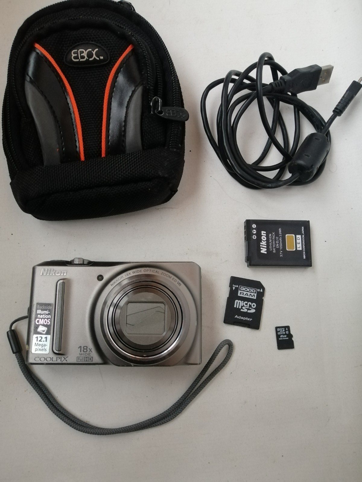 Nikon Coolpix S9100 12.1MP 18x Zoom Camera