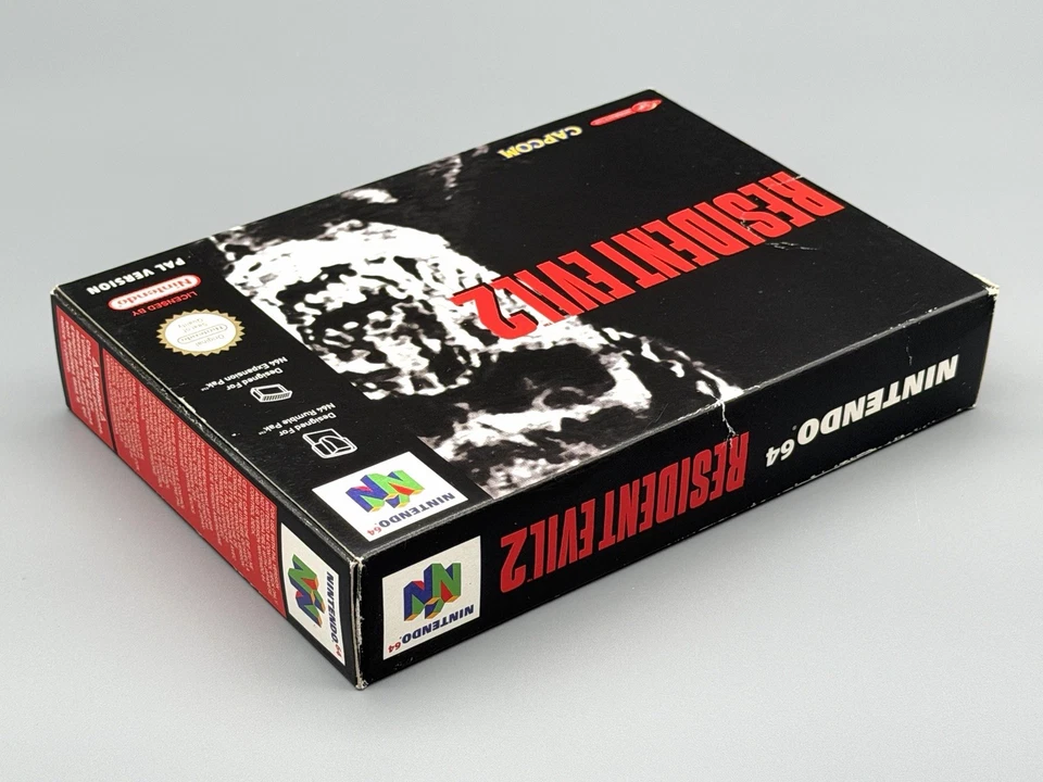 Resident Evil 2 N64 OVP CIB mit Acryl Case Zustand: Sehr Gut - Bild 3 von 4