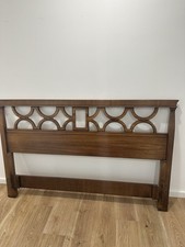 Queen Headboard by Drexel - TRIUNE Collection, Vintage Solid Wood