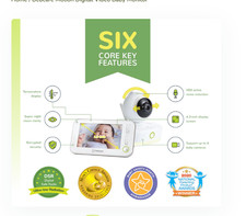 Bebcare Motion Digital Video Baby Monitor