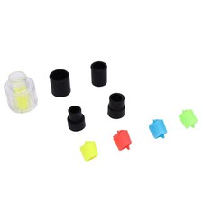 `Fish Tank Wave Maker ABS Silicone Acquario Wave Maker Presa con 4 Nuclei di Colore