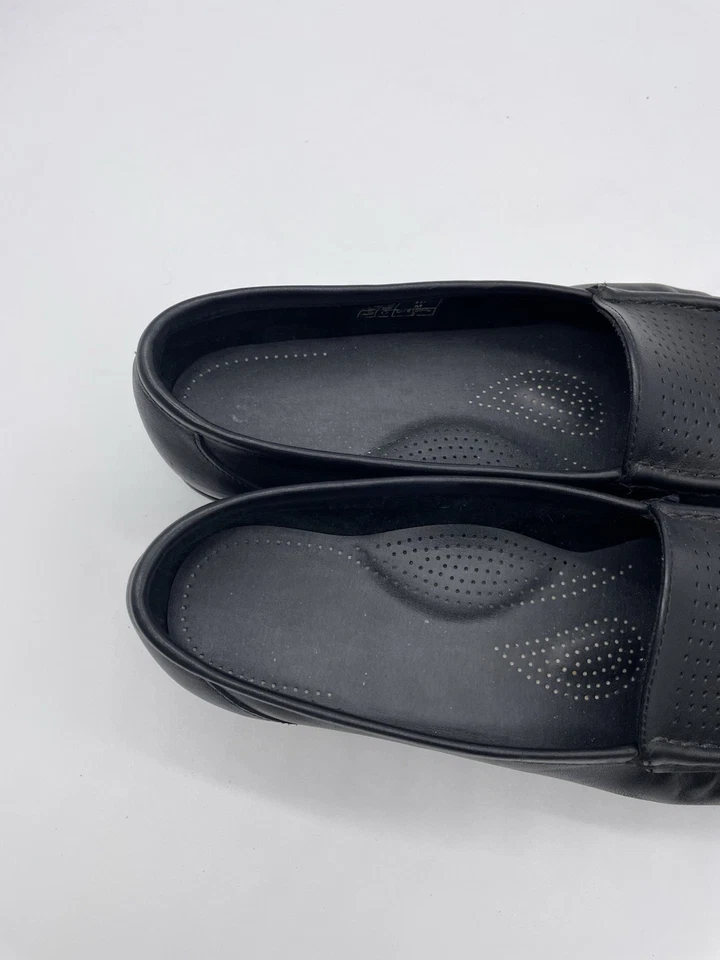 Mocasín SAS Savvy Tripad Cómodo Perforado Cuero Negro Puntera Sin usar, en caja, Mujer Talla 10 M Foto 4 de 4