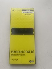 Corsair Vengeance RGB RS 16GB DDR4 3600MHz Desktop RAM CMG16GX4M1D3600C18