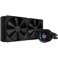 NZXT Kraken 280 2x140mm AiO Liquid CPU Cooler - Matte Black