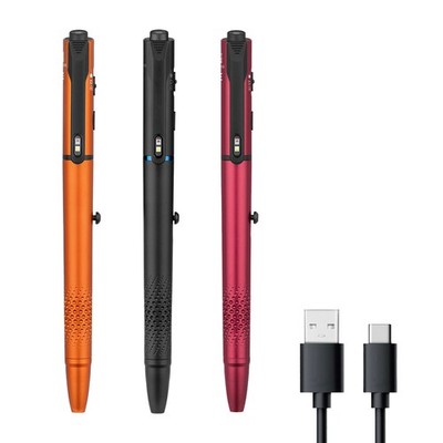 Olight O Pen 3 EDC Pen with Tip and Clip Lights and Green Pointer