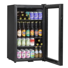 Wine, Beer & Drinks Fridge 85L Capacity - Black - Baridi