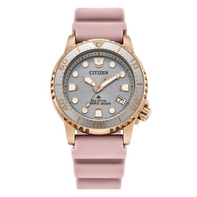 Citizen Diver's Eco Drive 200 mt Unisex Uhr EO2023-00A Anthrazit mit Gürtel