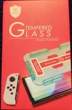 New Nintendo Switch OLED 9H 7 Inch Hardness HD Tempered Glass Screen Protector